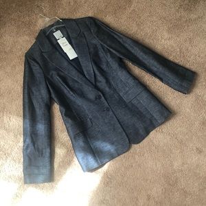 Halogen Linen/Cotton Blazer